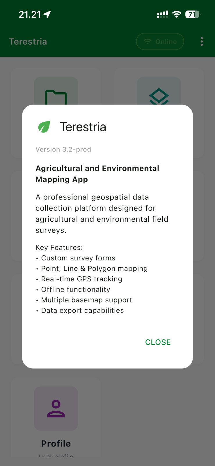 Terestria Features